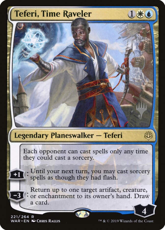 Teferi, Time Raveler (PWAR) (221p)