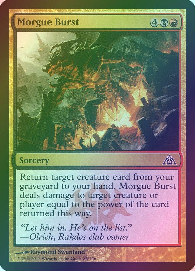 Morgue Burst (DGM) (86) / Foil