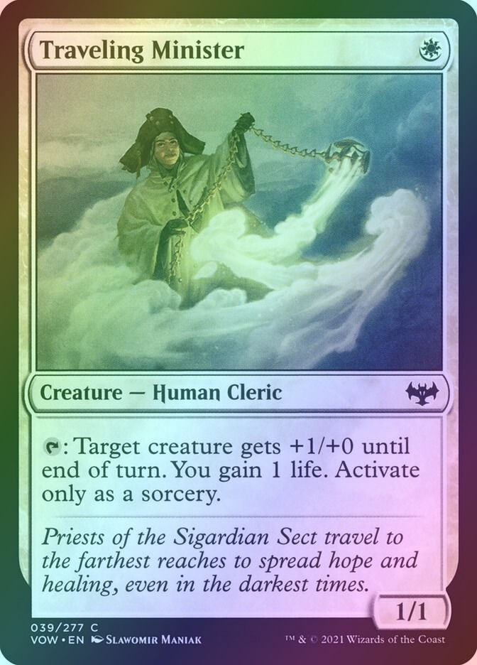 Traveling Minister (VOW) (39) / Foil