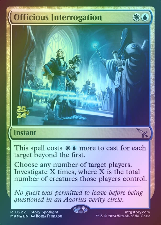 Officious Interrogation (PMKM) (222s) / Foil