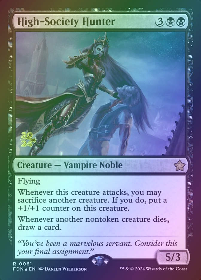High-Society Hunter (PFDN) (61s) / Foil