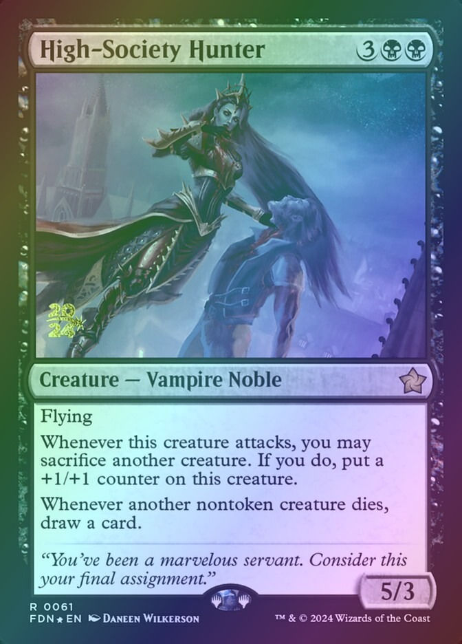 High-Society Hunter (PFDN) (61s) / Foil