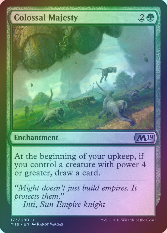 Colossal Majesty (M19) (173) / Foil