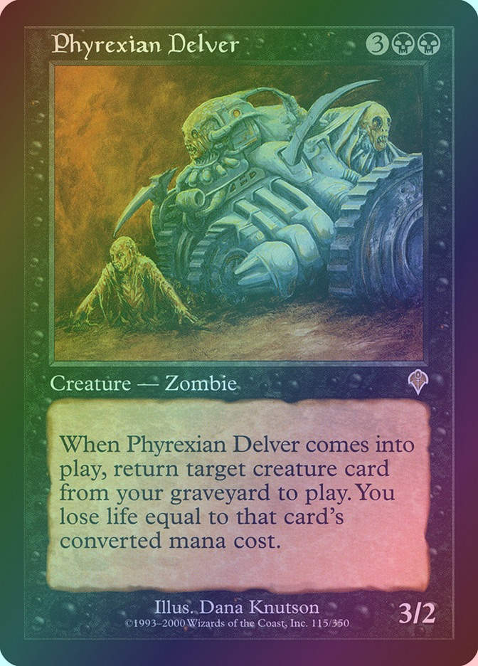 Phyrexian Delver (INV) (115) / Foil
