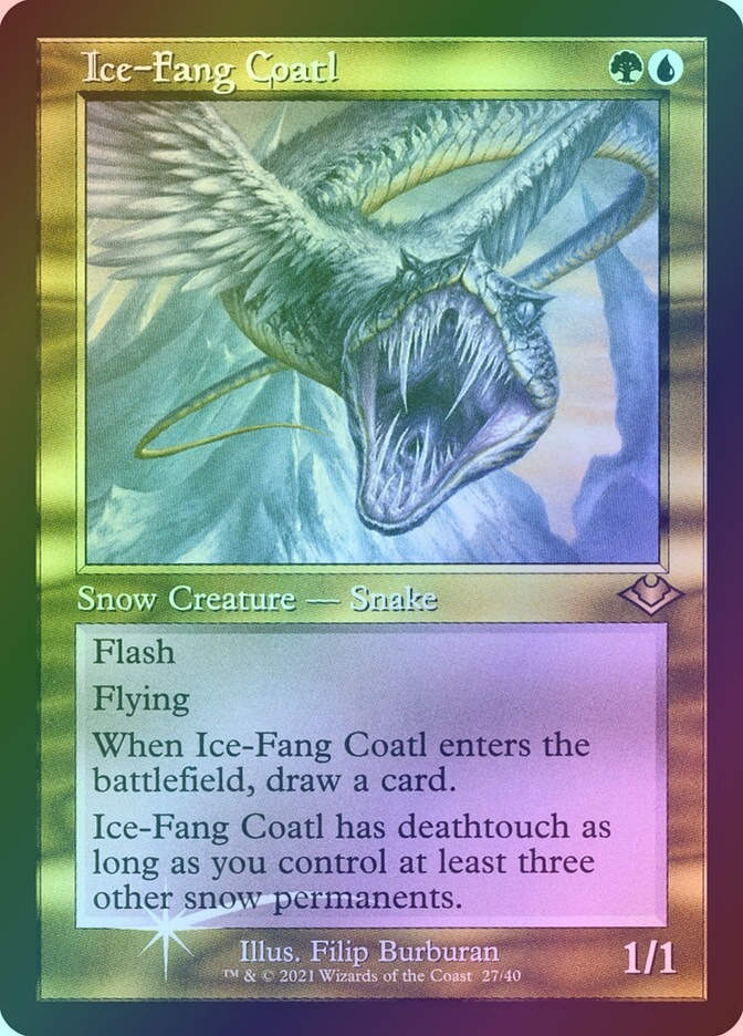 Ice-Fang Coatl (H1R) (27) / Foil
