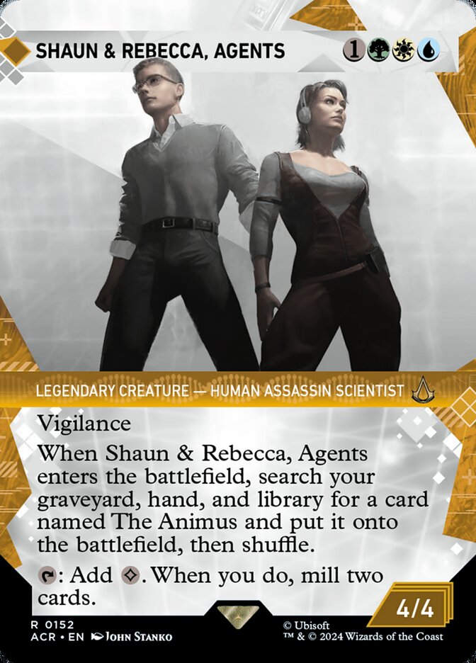 Shaun & Rebecca, Agents (ACR) (152) / Borderless / Showcase