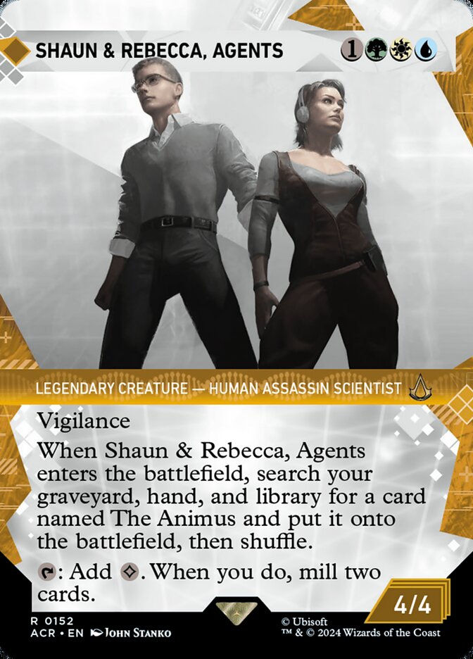 Shaun & Rebecca, Agents (ACR) (152) / Borderless / Showcase