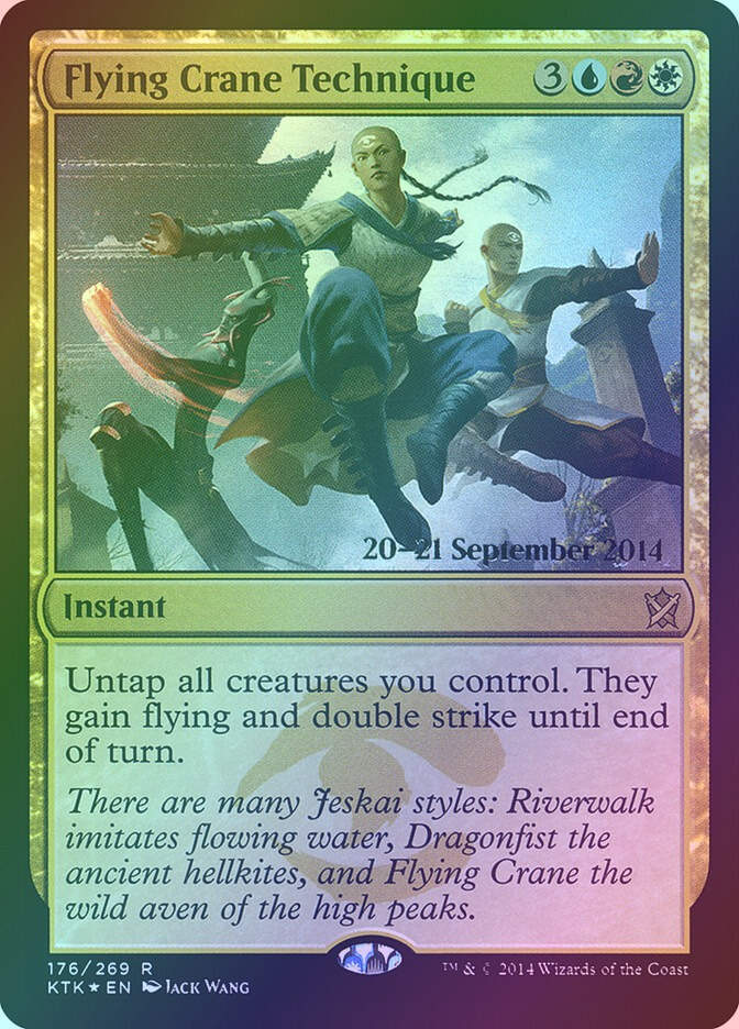 Flying Crane Technique (PKTK) (176s) / Foil