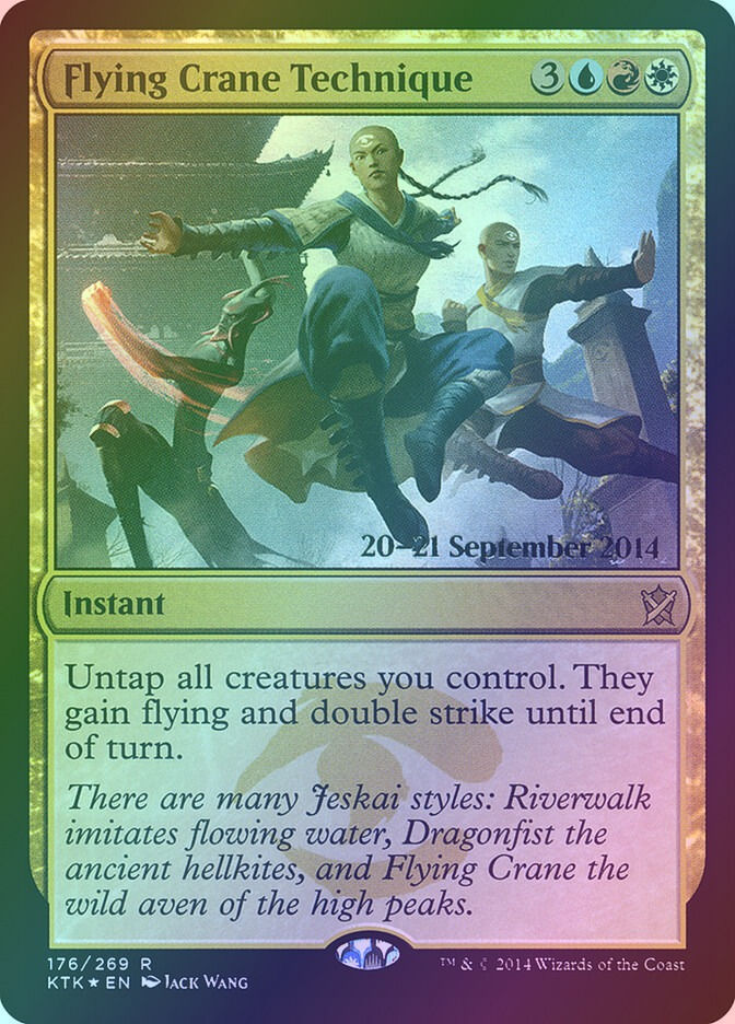 Flying Crane Technique (PKTK) (176s) / Foil
