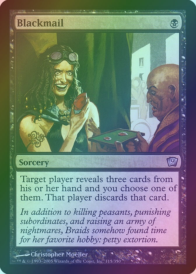 Blackmail (9ED) (115★) / Foil