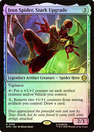 Iron Spider, Stark Upgrade (SPM) (166) / Foil
