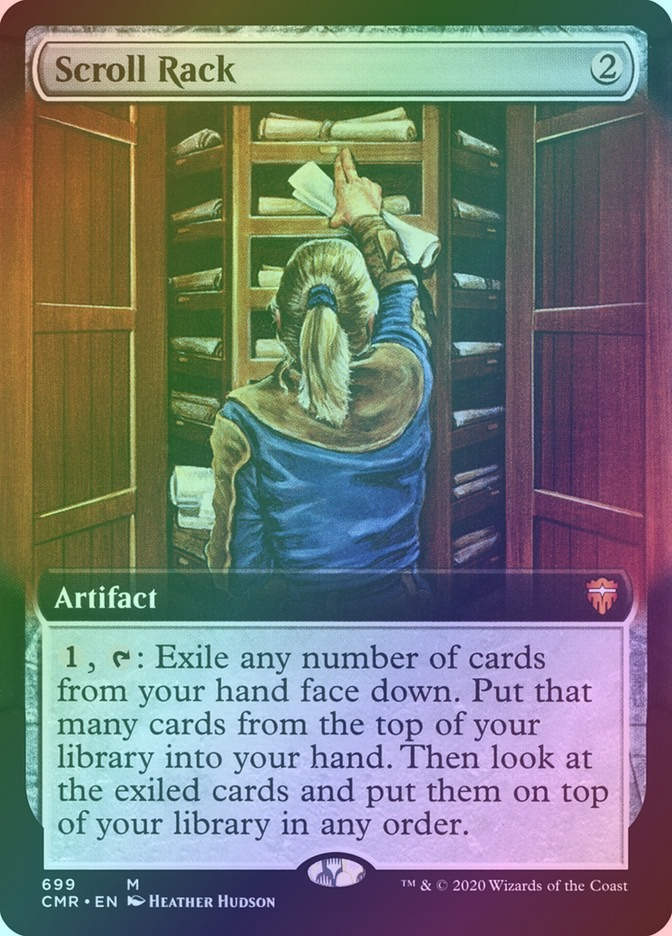Scroll Rack (CMR) (699) / Extended Art / Foil