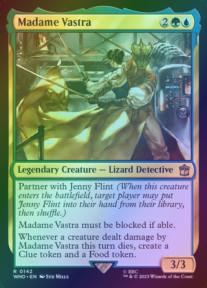 Madame Vastra (WHO) (142) / Foil