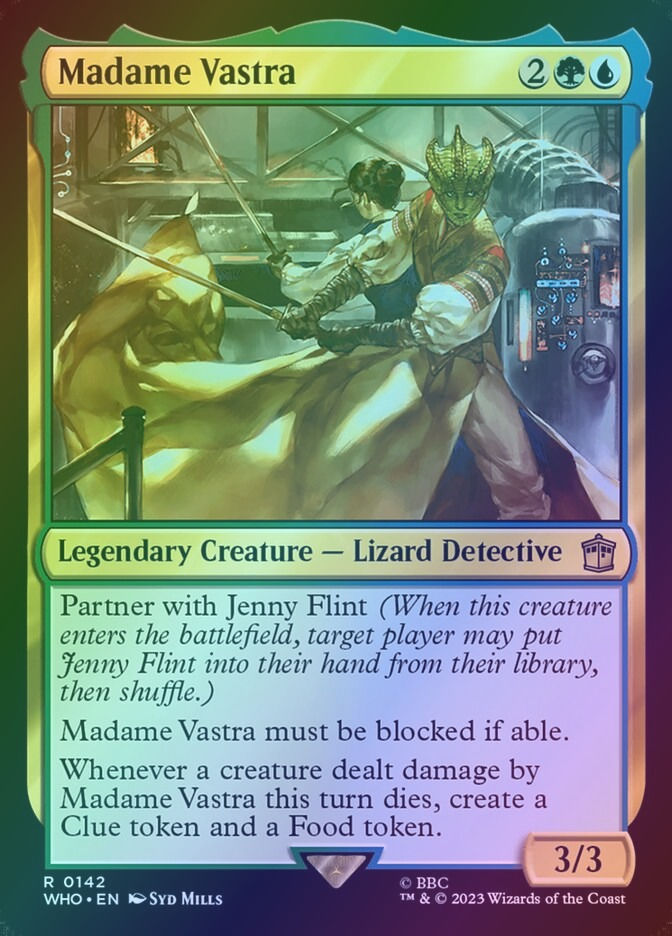 Madame Vastra (WHO) (142) / Foil