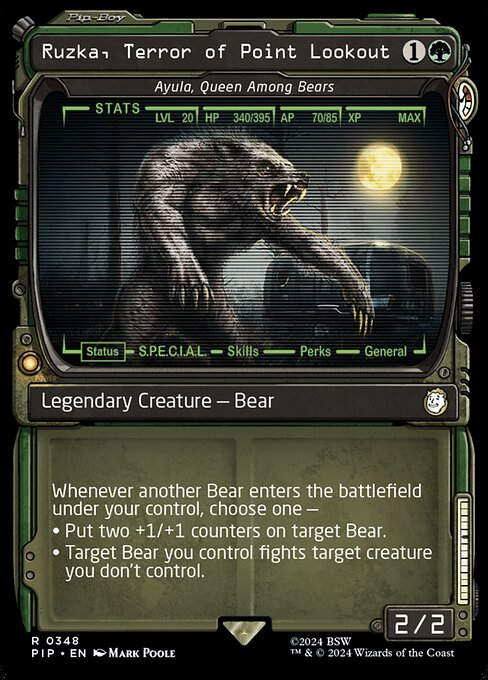 Ayula, Queen Among Bears (pip) (348) / Showcase
