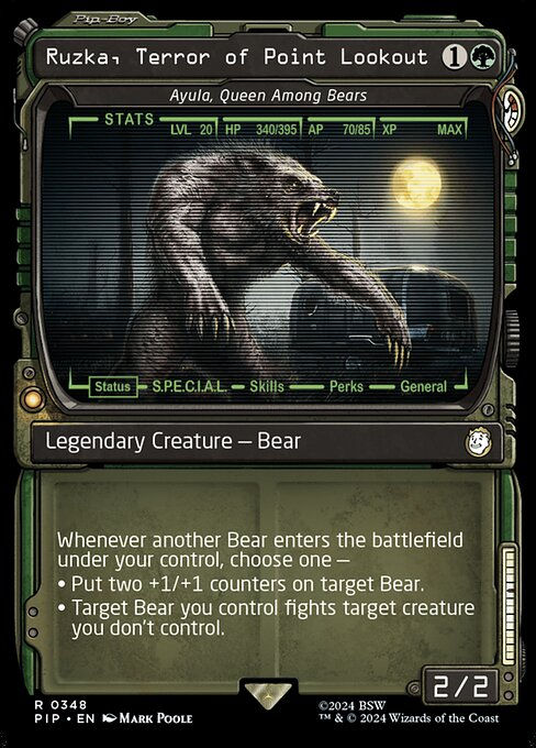 Ayula, Queen Among Bears (pip) (348) / Showcase