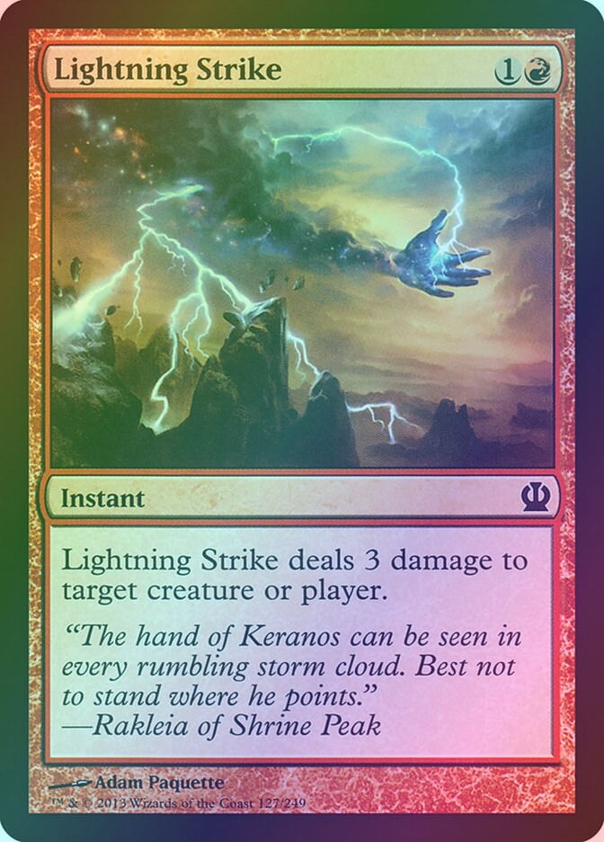 Lightning Strike (THS) (127) / Foil