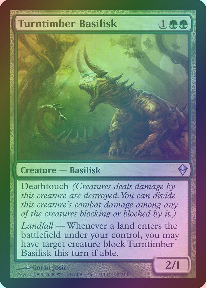 Turntimber Basilisk (ZEN) (190) / Foil