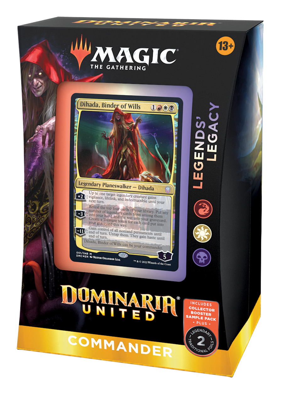 Dominaria United Commander Deck: Legends' Legacy — cara 2 de 2