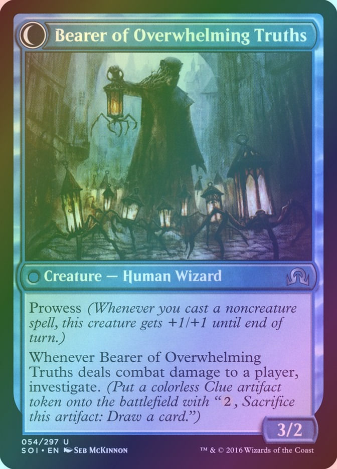 Daring Sleuth // Bearer of Overwhelming Truths (SOI) (54) / Foil — cara 2 de 2