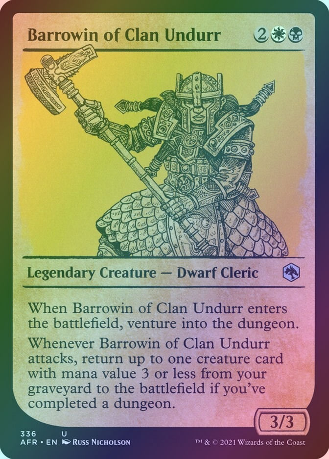 Barrowin of Clan Undurr (AFR) (336) / Showcase / Foil