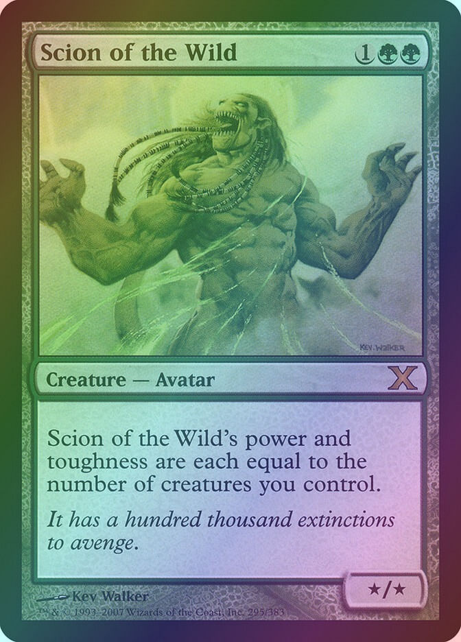 Scion of the Wild (10E) (295) / Foil