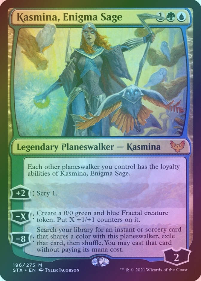 Kasmina, Enigma Sage (PSTX) (196p) / Foil
