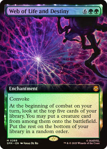 Web of Life and Destiny (SPM) (268) / Extended Art / Foil
