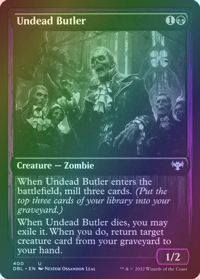 Undead Butler (DBL) (400) / Foil