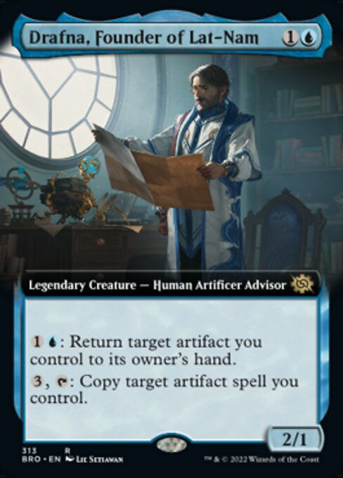 Drafna, Founder of Lat-Nam (BRO) / Extended Art Foil
