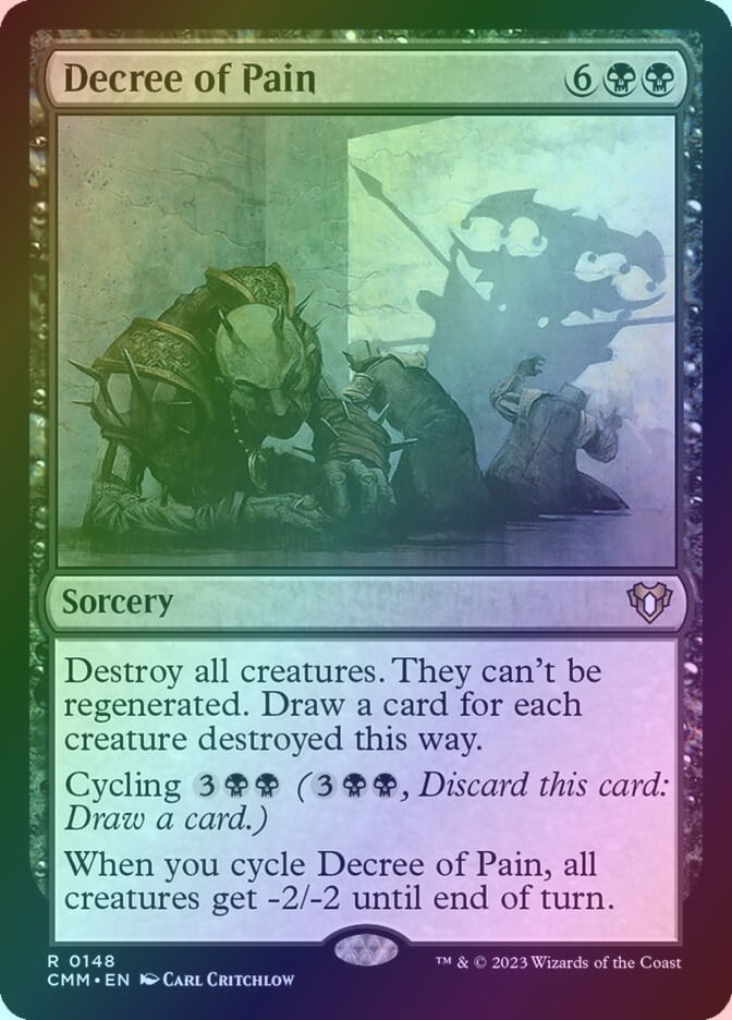 Decree of Pain (CMM) (148) / Foil