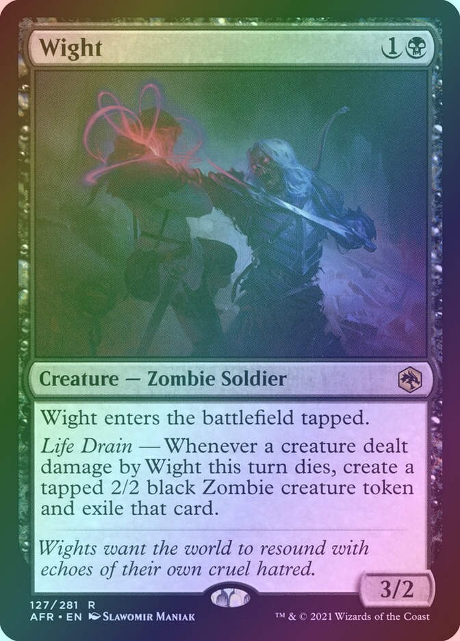 Wight (AFR) (127) / Foil