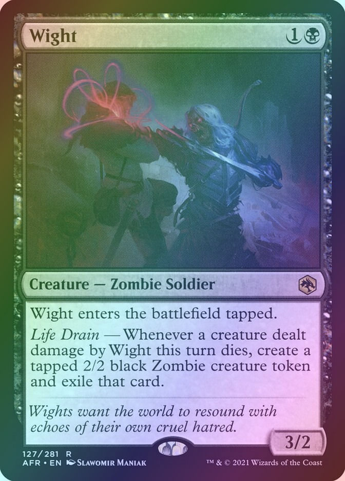 Wight (AFR) (127) / Foil
