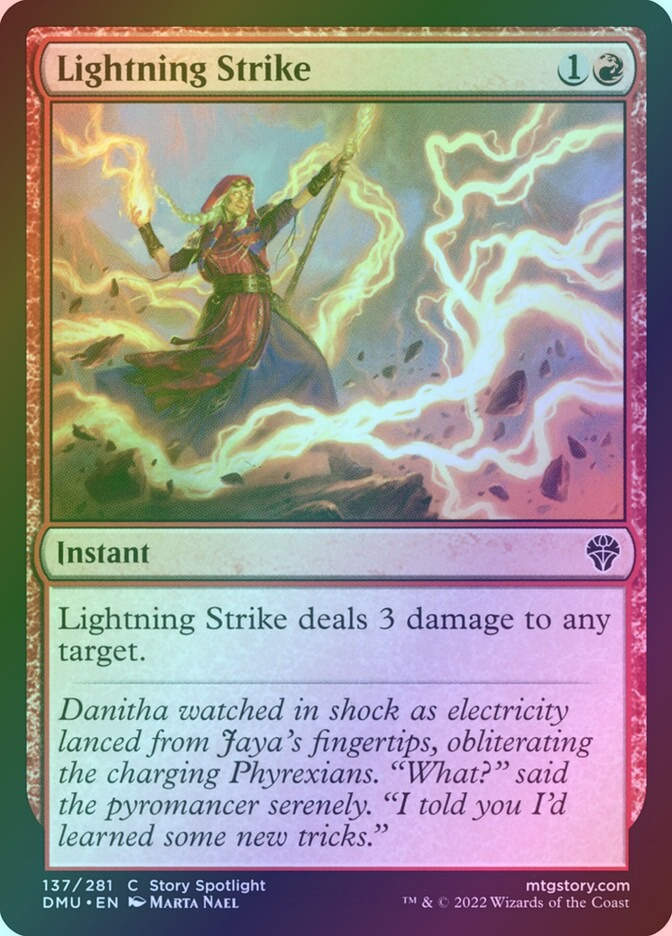 Lightning Strike (DMU) (137) / Foil