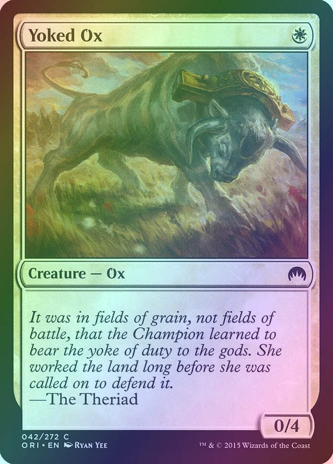 Yoked Ox (ORI) (42) / Foil