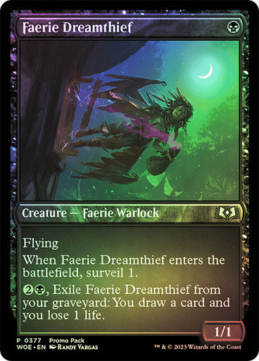 Faerie Dreamthief (woe) / Promo Pack Foil