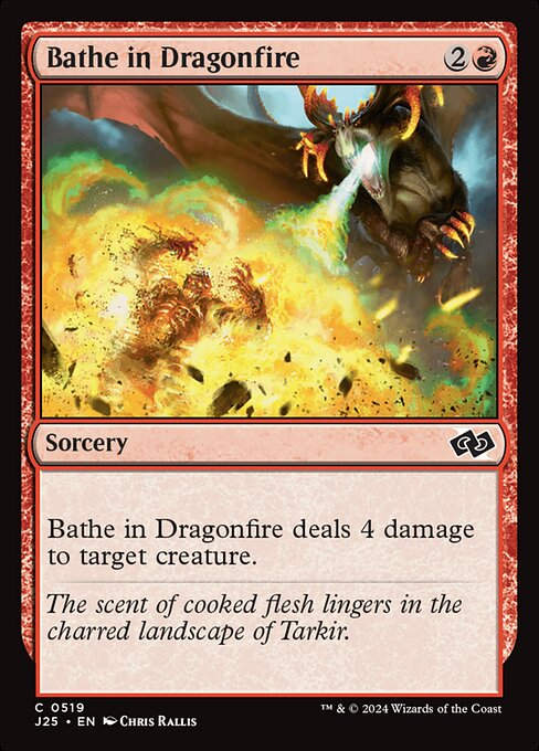 Bathe in Dragonfire (J25) (519)