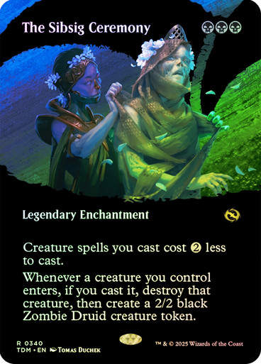 The Sibsig Ceremony (TDM) (340) / Foil / Showcase BL