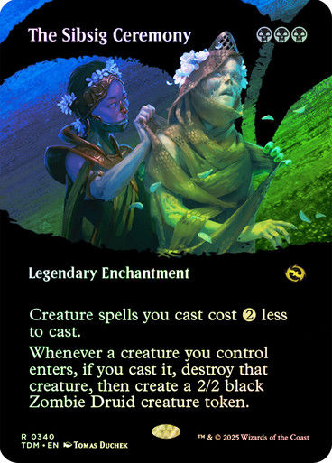 The Sibsig Ceremony (TDM) (340) / Foil / Showcase BL