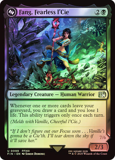 Fang, Fearless l'Cie (FIN) (99) / Foil