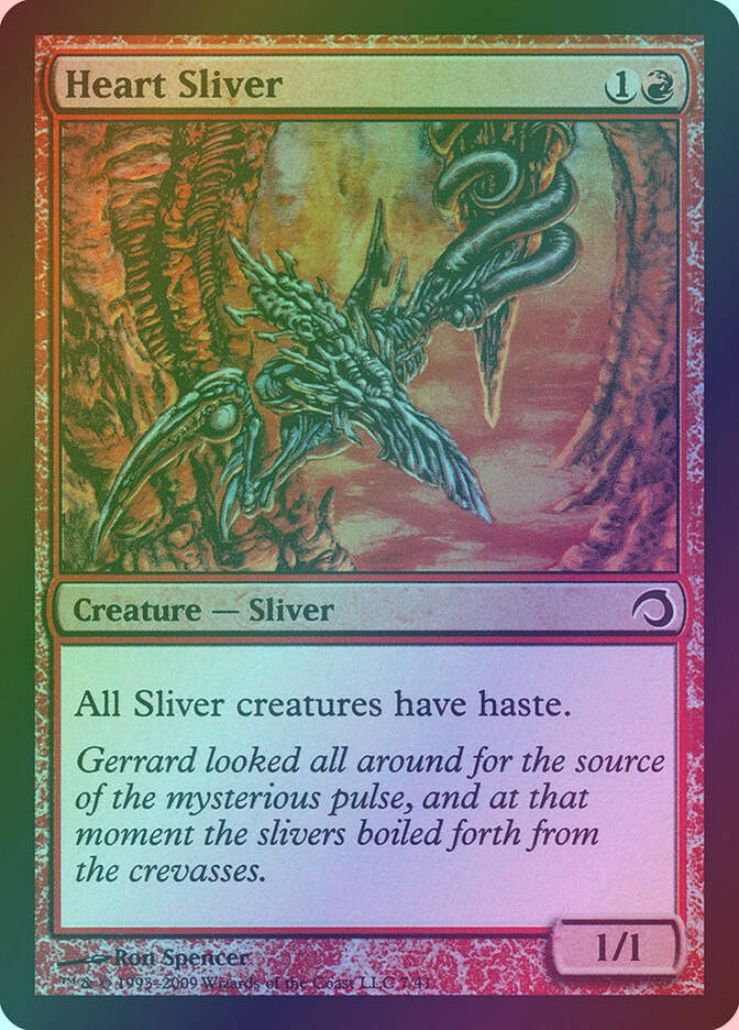 Heart Sliver (H09) (7) / Foil