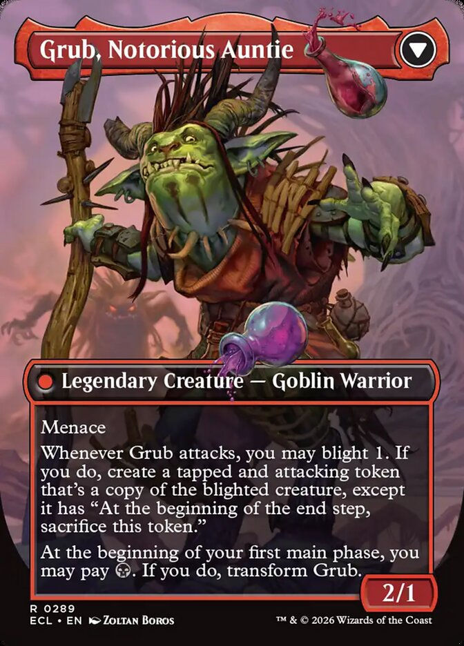 Grub, Storied Matriarch // Grub, Notorious Auntie (ECL) (289) — cara 2 de 2
