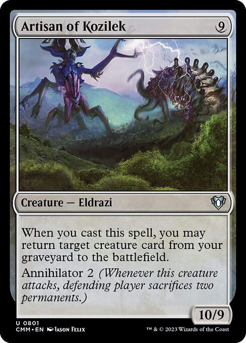 Artisan of Kozilek (cmm) (Commander Deck)