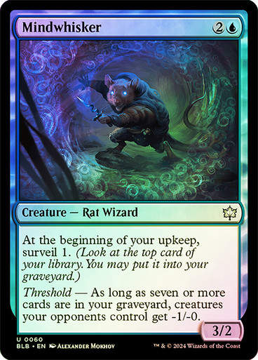 Mindwhisker (blb) (60) / Foil