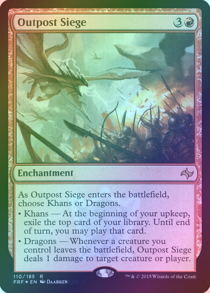 Outpost Siege (FRF) (110★) / Foil