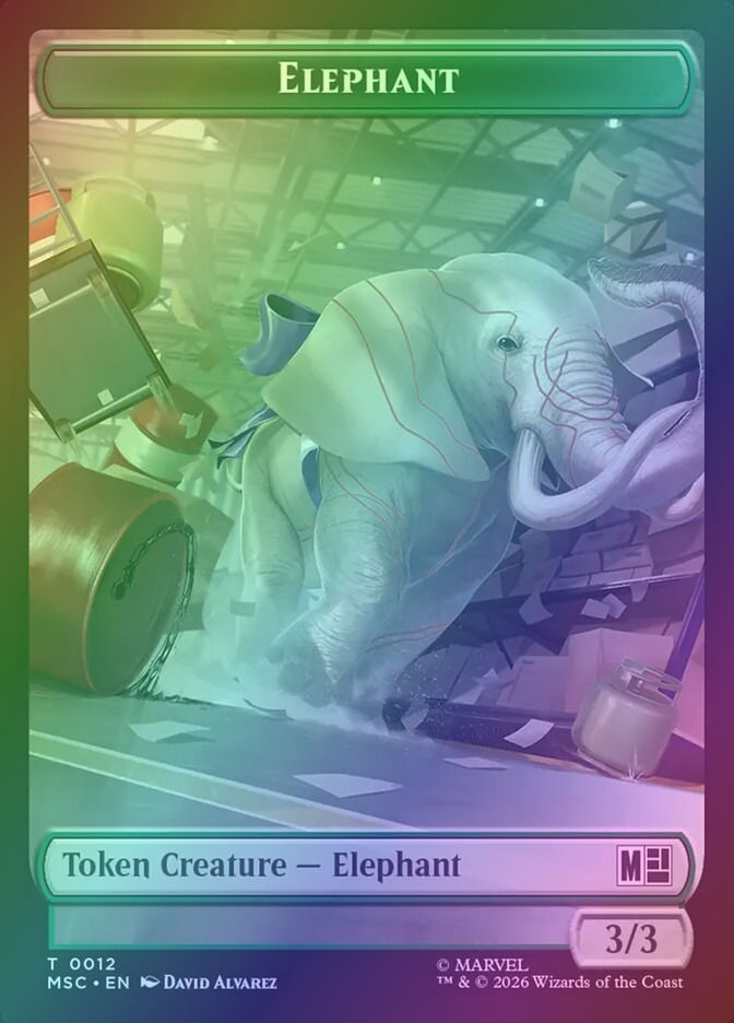 Angel // Elephant (TMSC) (4 // 12) / Foil — cara 2 de 2