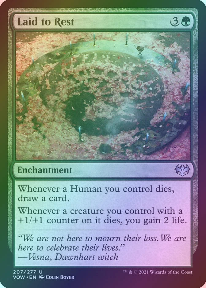 Laid to Rest (VOW) (207) / Foil