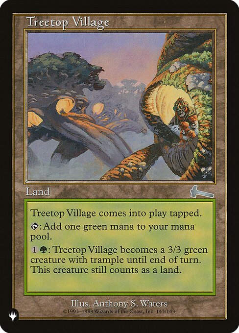 Treetop Village (PLST) (ULG-143)