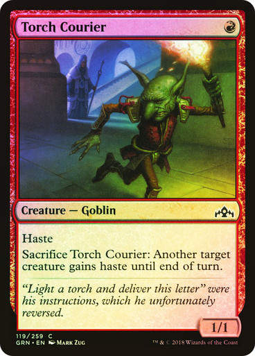 Torch Courier (GRN) (119) / Foil