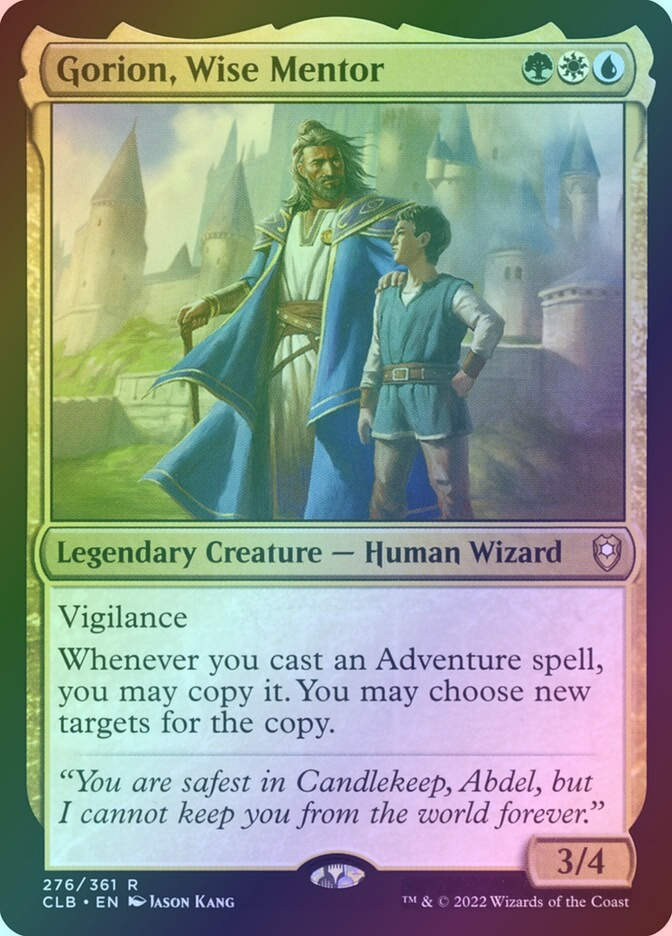 Gorion, Wise Mentor (CLB) (276) / Foil